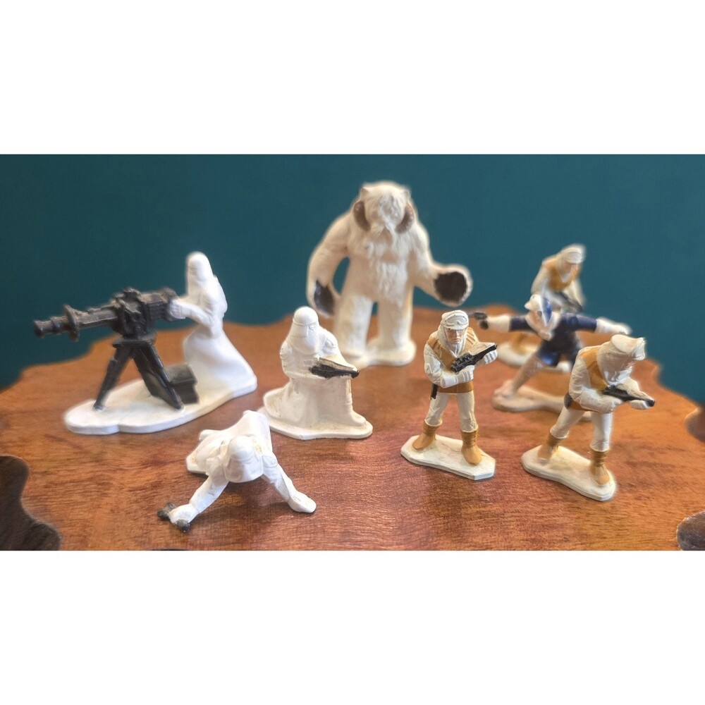 8 Kenner Star Wars Empire Strikes Back Micro Collection Diecast Figures LFL 1982
